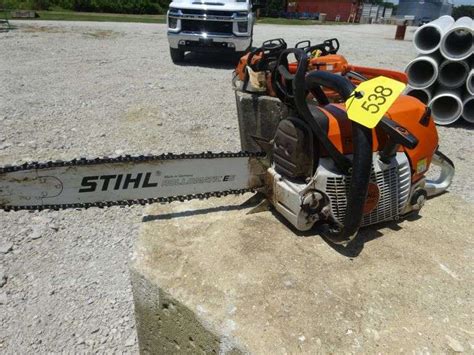 Stihl Chain Saw Langham Auctioneers