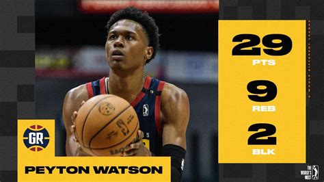 Peyton Watson Drops 29 PTS 9 REB In Regular Season Opener Vs Charge