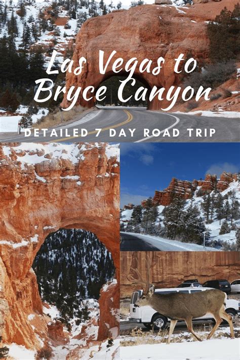 Las Vegas to Bryce Canyon Road Trip Itinerary | Family Road Trip Guru ...