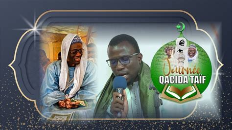 Journ E Qasida Ta F Le Message De Serigne Amsatou Mback Livr