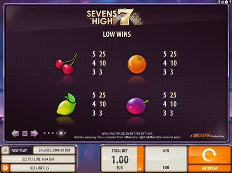 Sevens High Slot Review