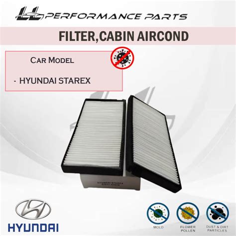 Cabin Air Filter For Hyundai Starex Air Conditioner Filter Lazada