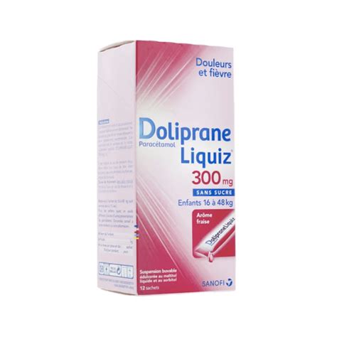 Doliprane Liquiz Mg Sachets