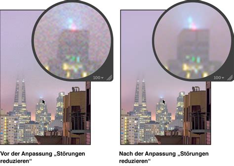 St Rungen Reduzieren Aperture Hilfe