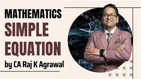 Simple Equation Solved Numerical Mathematics By Ca Raj K Agrawal