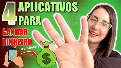 4 APLICATIVOS PARA FAZER RENDA EXTRA CELULAR Renda Extra On Line