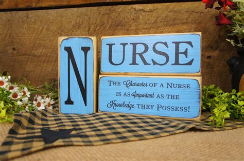 Nurse the Character of a Nurse is as Important as the - Etsy