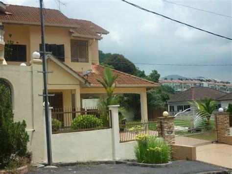 Partially Furnished Terrace For Auction At Solok Bukit Jambul Bukit