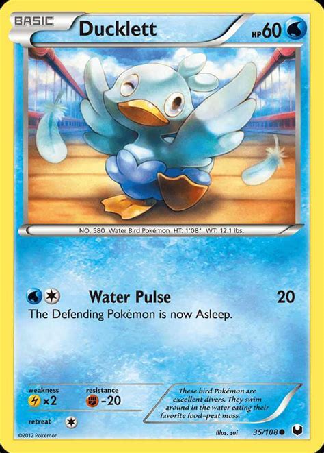 Ducklett Bw Pok Mon Card Database Pokemoncard