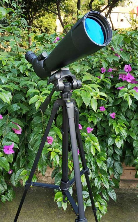 Aluminium Birding Hunting Spotting Scope Tripod Heavy Duty Camera Mount