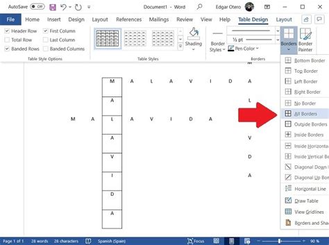 How To Make A Crossword Puzzle In Word