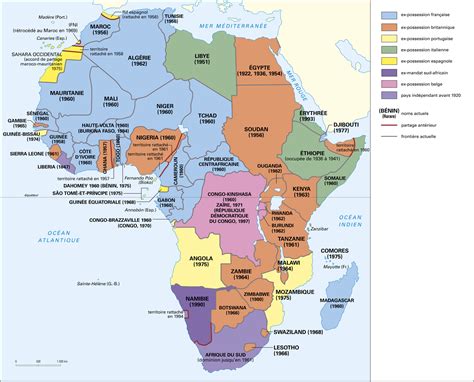 Afrique Histoire Les Décolonisations Encyclopædia Universalis