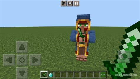 Изумрудный меч / Моды для Майнкрафт / Minecraft PE Inside