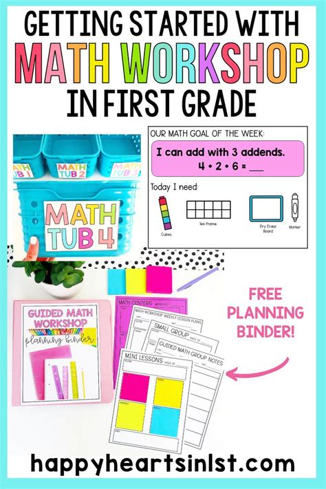 Guided Math Workshop In First Grade Guided Math Math Workshop First Grade Math