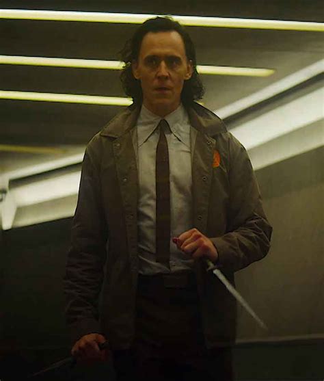 Tom Hiddleston Loki Variant Jacket Loki 2021 TVA Brown Jacket