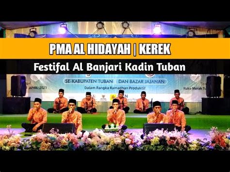 PMA AL HIDAYAH KEREK FESBAN KADIN TUBAN Banjarijawatimur Sholawat