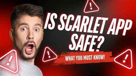 Is Scarlet App Safe To Use Scarlet Ios Youtube