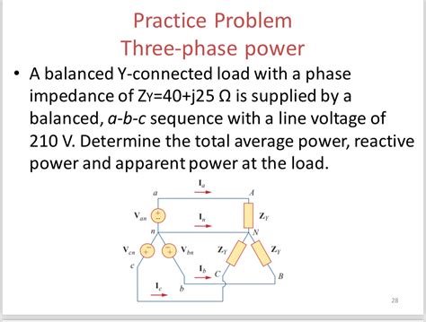 Solved Practice ProblemThree-phase powerA balanced | Chegg.com 