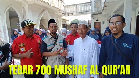 Ybm Pln Up Pamekasan Tebar Mushaf Al Qur An Se Madura Youtube