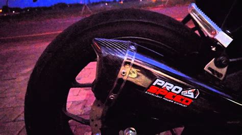 Suara Knalpot Prospeed Black Shark Full System Di Yamaha R25 YouTube