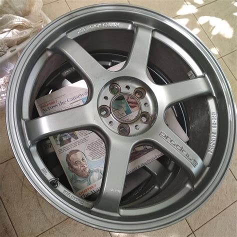 Prodrive Gc 06h 18 Rims 2pc Car Accessories On Carousell