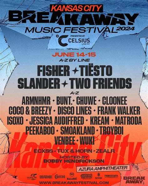 Breakaway Music Festival 2024 Lineup - Taryn Francyne