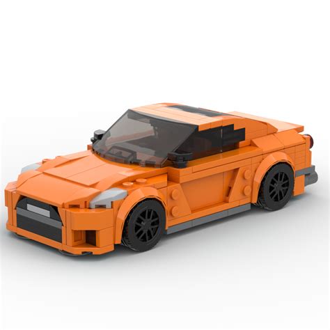 Lego Moc R35 Gtr By Kazebricks Rebrickable Build With Lego