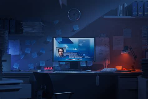 Night Office #110_Incident by Viacheslav Marushenko on Dribbble