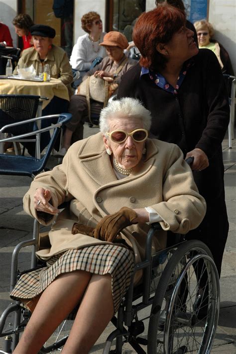 Old Wheelchair Granny Wouter Van Doorn Flickr