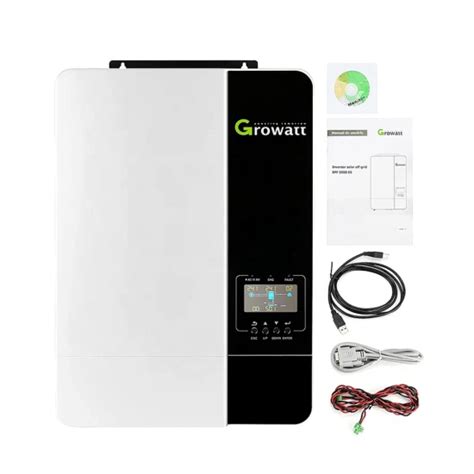 Growatt Off Grid Inverter Spf 3500es 5000es Solar Home System 48v With