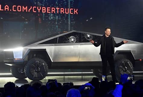 Elon Musk Unveils ‘bulletproof Cybertruck At Tesla Event Fails Test