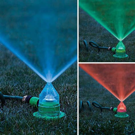 Led Sprinkler Led Gardening Sprinkler Color Changing Led