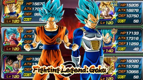 Transforming Goku Vegeta W Level Links Vs The Legendary Goku