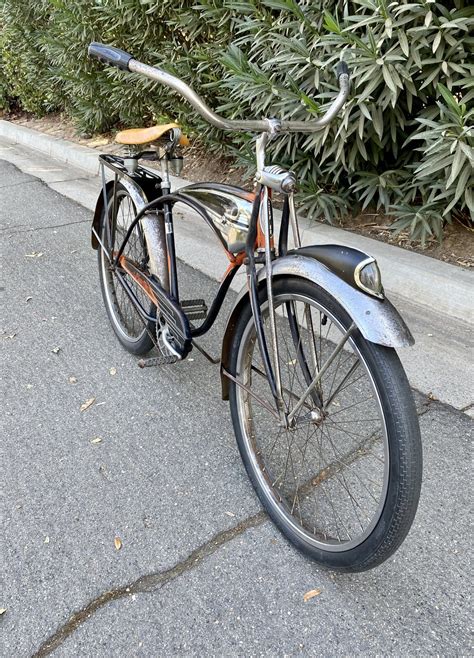 ¿porque No Los Dos 1956 Schwinn Black Phantom Classic Balloon Tire