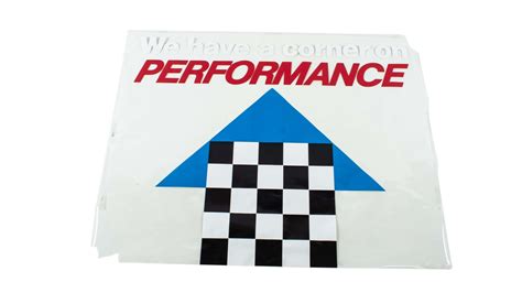 1969 Ford Performance Corner Showroom Window Poster For Sale At Auction