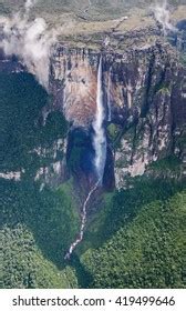 Angel Falls Worlds Highest Waterfalls Stock Photo