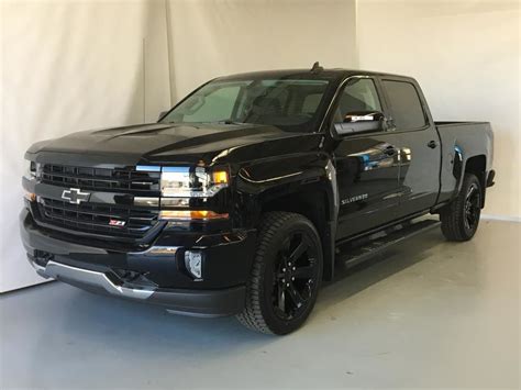 New 2018 Chevrolet Silverado 1500 Lt Z71 Crew Cab Gba Black