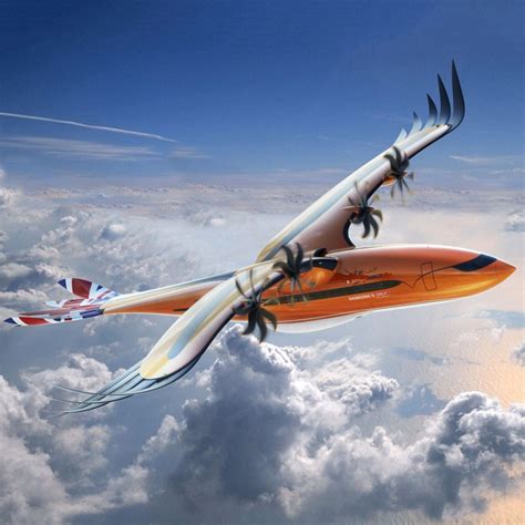 Airbus Bird Of Prey Aircraft Concept Features Feather Tipped Wings