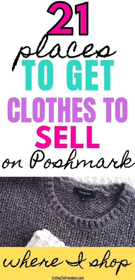 21 Places To Get Clothes To Sell On Poshmark Artofit