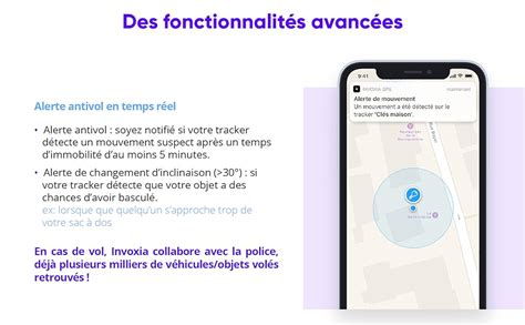 Mini Tracker Gps Invoxia Traceur Gps Tanche Avec Alertes Antivol En