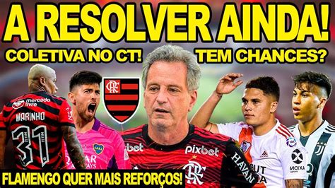 Rodolfo Landim Quer Mais Refor Os No Flamengo Braz E Spindel Em Busca