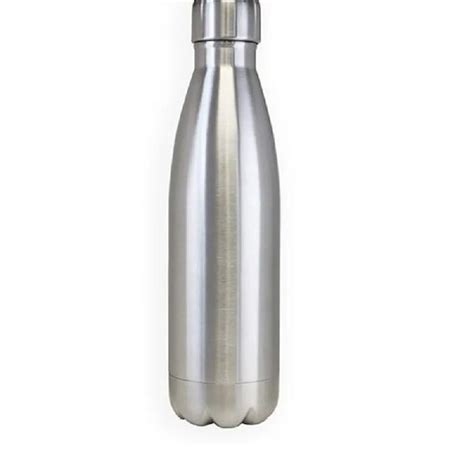 Silver Insulated Stainless Steel Bottle Vardhman Sales Gujarat