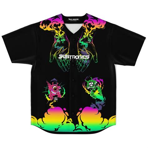 Subtronics custom jersey – Rave bonfire