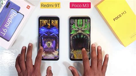 Redmi 9t Vs Poco M3 Comparison And Speed Test 🔥🔥 Youtube