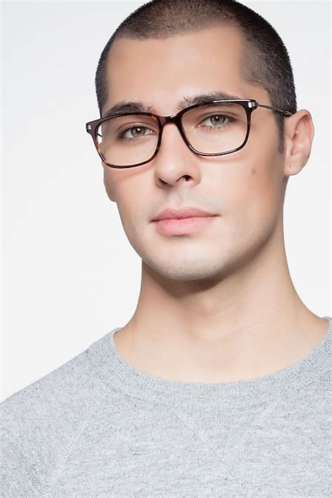 Motion Rectangle Tortoise Full Rim Eyeglasses Eyebuydirect Canada