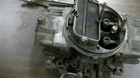 How To Rebuild Holley 4 Barrel Carburetor