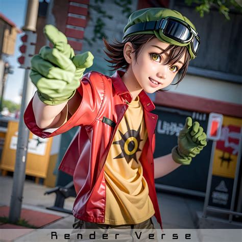 Kanbara Takuya Digimon Frontiers By Renderverse23 On Deviantart