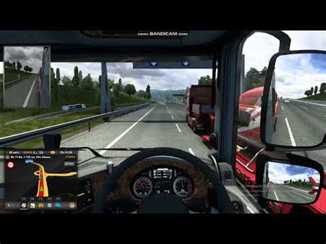 играю в евро трак с руля - YouTube