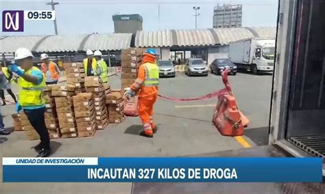 Callao Incautan M S De Kilos De Droga Camuflada En Cargamento De