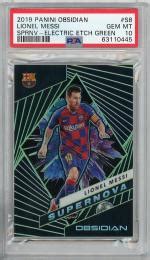 Mint Panini Obsidian Lionel Messi S Psa